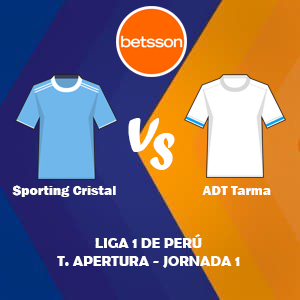 Betsson Perú, Pronósticos Sporting Cristal vs ADT Tarma | Liga 1 de Perú – Jornada 1