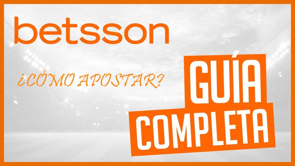 Guía de cómo apostar en Betsson