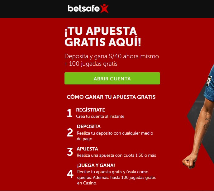 Bono de bienvenida de Betsafe