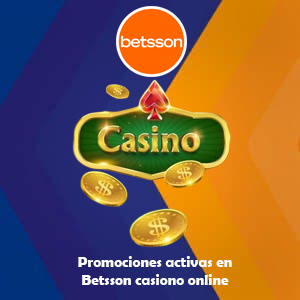 Promociones activas de Betsson casino online