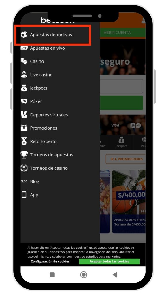 Cómo apostar desde el móvil